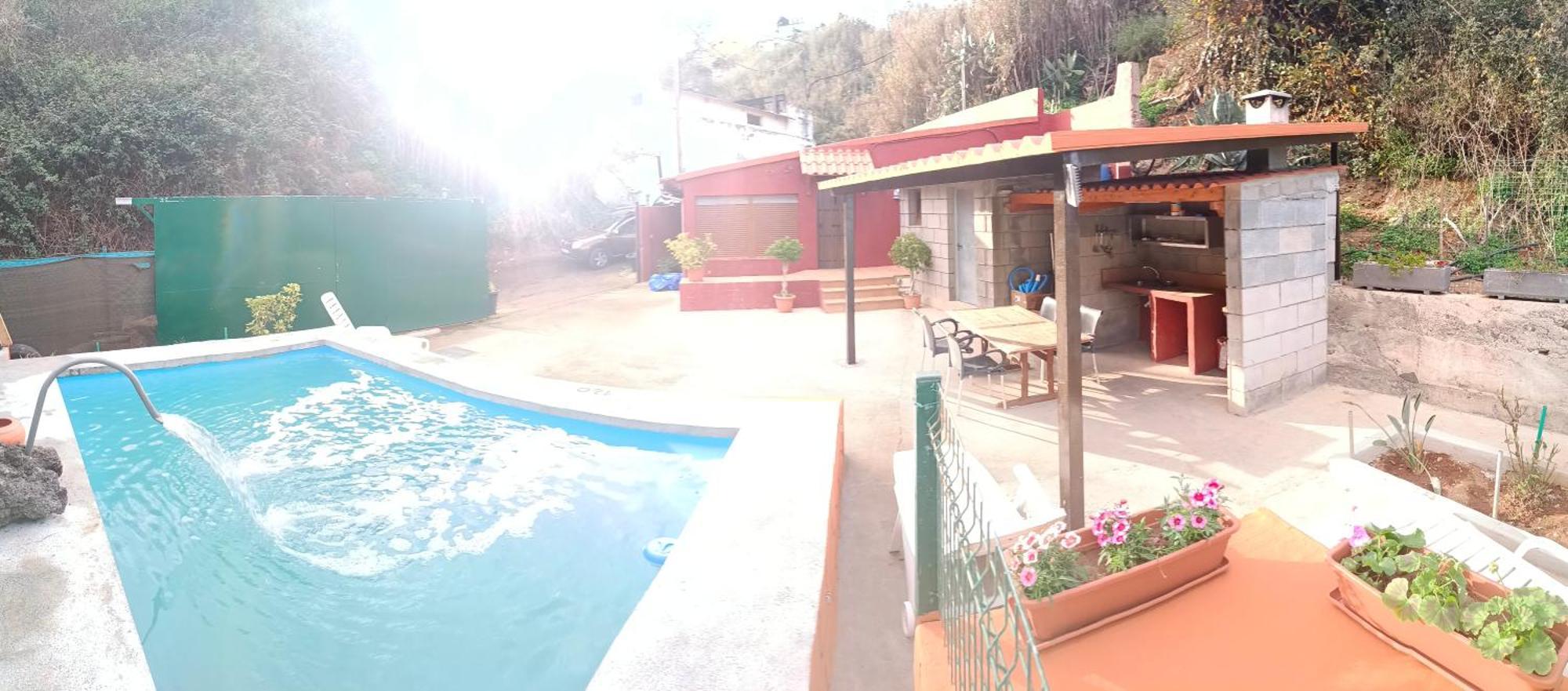 Chalet Ruta Las Lagunetas Vega de San Mateo Esterno foto